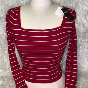 Hollister Square Neck Top